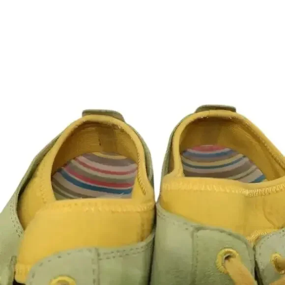 Dansko Shoes Womens 11.5 Sneakers Lifestyle Comfort Athletic Elise Leather Green - Picture 10 of 14